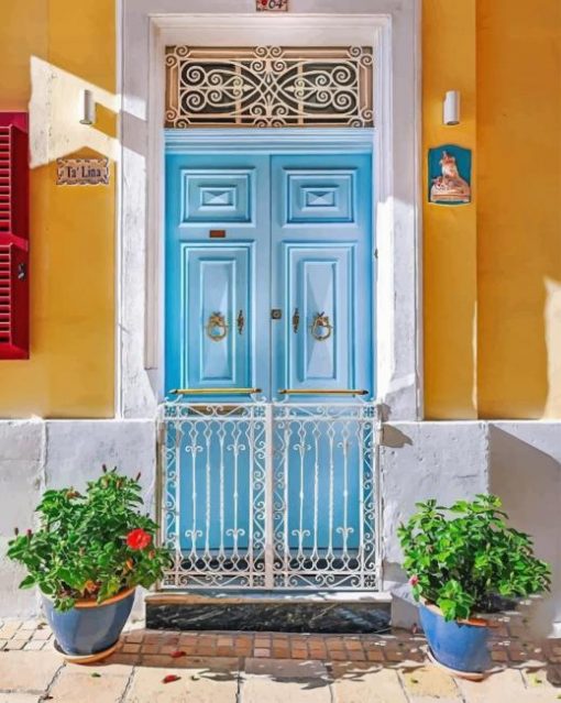 Birgu Malta paint by numbers