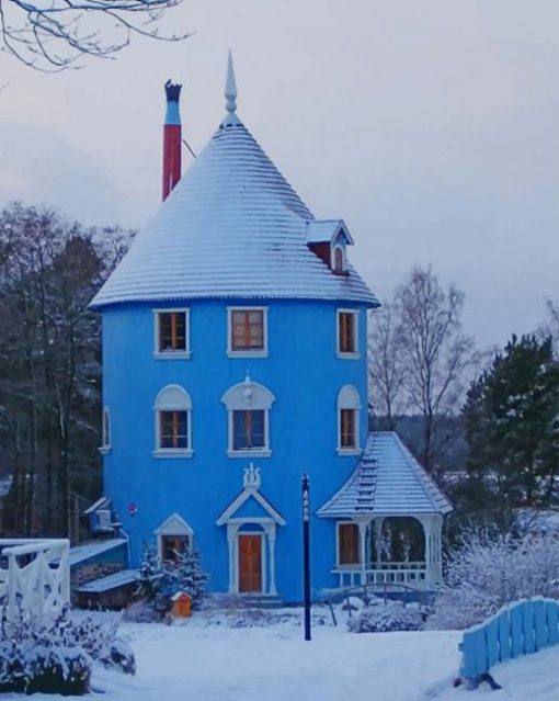Moomin World Finland paint by numbers