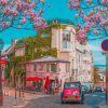 Parisian Spring paint by numbers