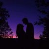 Couple Silhouette paint by numbers