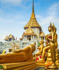 Temple Of The Golden Buddha paint by numbers
