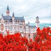 Neuschwanstein Castle In Schwangau Germany paint by numbers