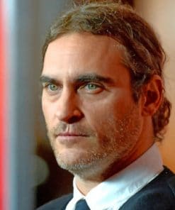 American Celibrity Joaquin Phoenix paint by numbers