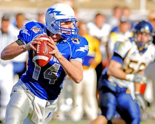 American Football Paint By Numbers