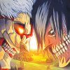 Attack On Titan Anime paint by numbers