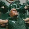 Bodybuilding Dwayne Johnson Men Hands Muscle paint by numbers