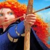 Brave Cartoon Hero Merida paint by numbers
