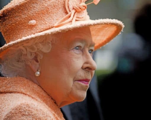 Queen Elizabeth paint by numbers