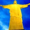 Jesus Statue In Brazil paint by numbers