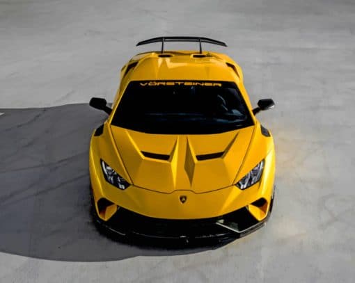 Lamborghini Huracan Performante paint by numbers