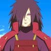 Madara Uchiha Anime Character paint by numbers