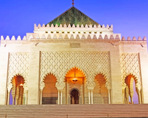 Mausoleum Of Mohammed V Rabat paint by numbers