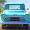 Mint Vintage Car paint by numbers
