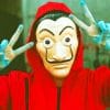 Money Heist Uniform paint by numbers