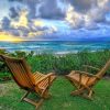 Relaxing Chairs In A Natural Landscape paint by numbers
