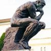 Rodin Art In France Streets paint by numbers