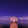 Sea Cabin During Night paint by numbers