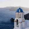 White Castle Of Greece Paint By Numbers