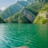 Albanian Beach And Mountains paint by numbers