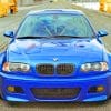 Bmw Blue Car paint by numbers
