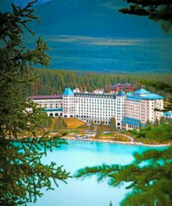 Canada Banff National Park paint by numbers