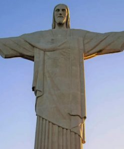 Christ The Redeemer Statue paint by numbers