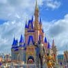 Disney World Cinderella paint by numbers