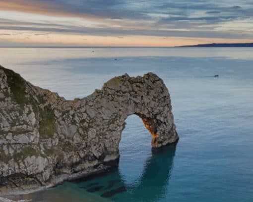 Island Arch In Ocean paint by numbers