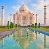 Taj Mahal India paint by numbers