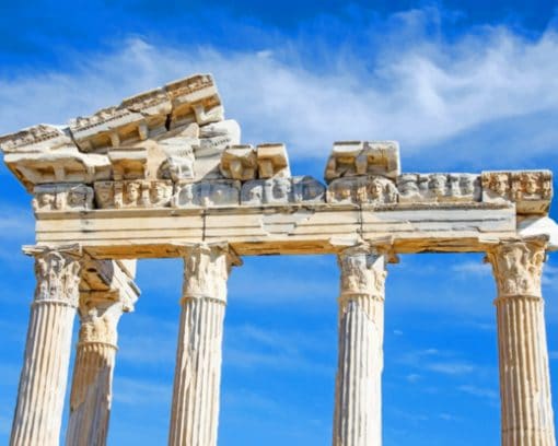 The Temple Of Apollo Turkey paint by numbers