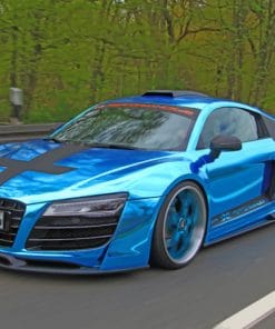2013 Audi R8 paint by numbers