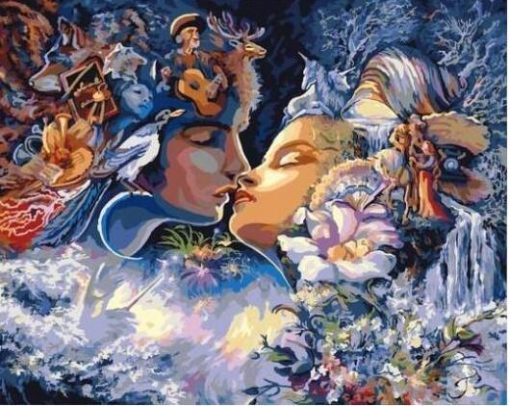 Goddess of Love paint by Numbers
