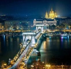 Budapest at Night – Cities Paint By Number