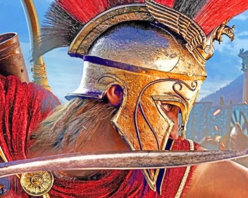 Assassins Creed Odyssey paint by numbers