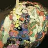 The Maiden Gustav Klimt Paint by numbers