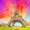 Eiffel Tower Paint By Numbers