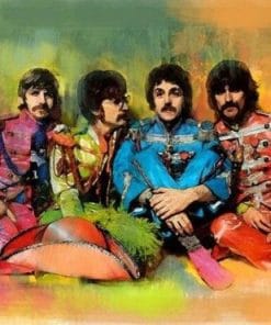 Band The Beatles Paint By Numbers