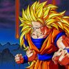 Goku Dragon Ball Z paint by numbers
