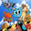 Gumball Characters Paint By Numbers