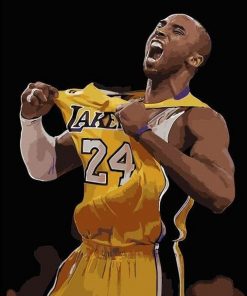 Kobe Bryant paint By Numbers
