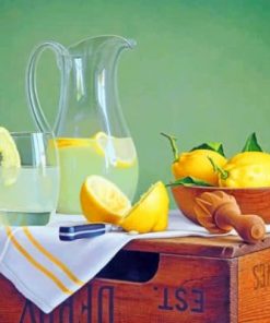 Lemons Still Life - Fruits Paint By Number