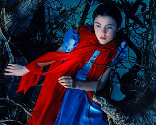 Little Red Riding Hood paint by numbers