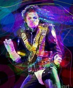 Michael Jackson Arts - Paint By Numbers