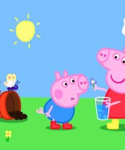Peppa Pig Paint By Numbers
