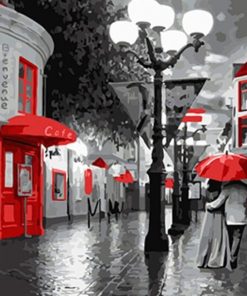 Romantic Night paint by Numbers