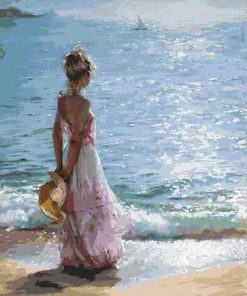 Sea Girl paint by numbers