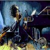 Piano Girl paint by numbers