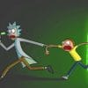 Rick And Morty Portal paint by numbers