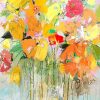 Watercolor Floral paint by numbers