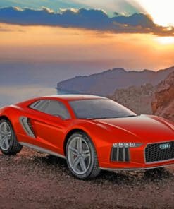 Audi Italdesign Giugiaro paint by numbers